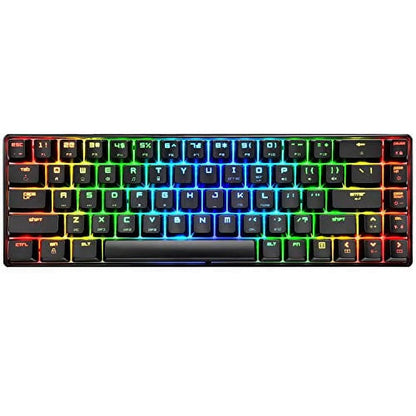 Wired Gaming Keyboard with RGB Backlight, Black