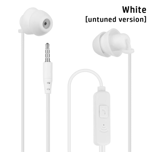 3.5Mm Wired In-Ear Headphones with Volume Control Sleeping Headphones Noise Canceling Headphones for Samsung Huawei and Xiaomi