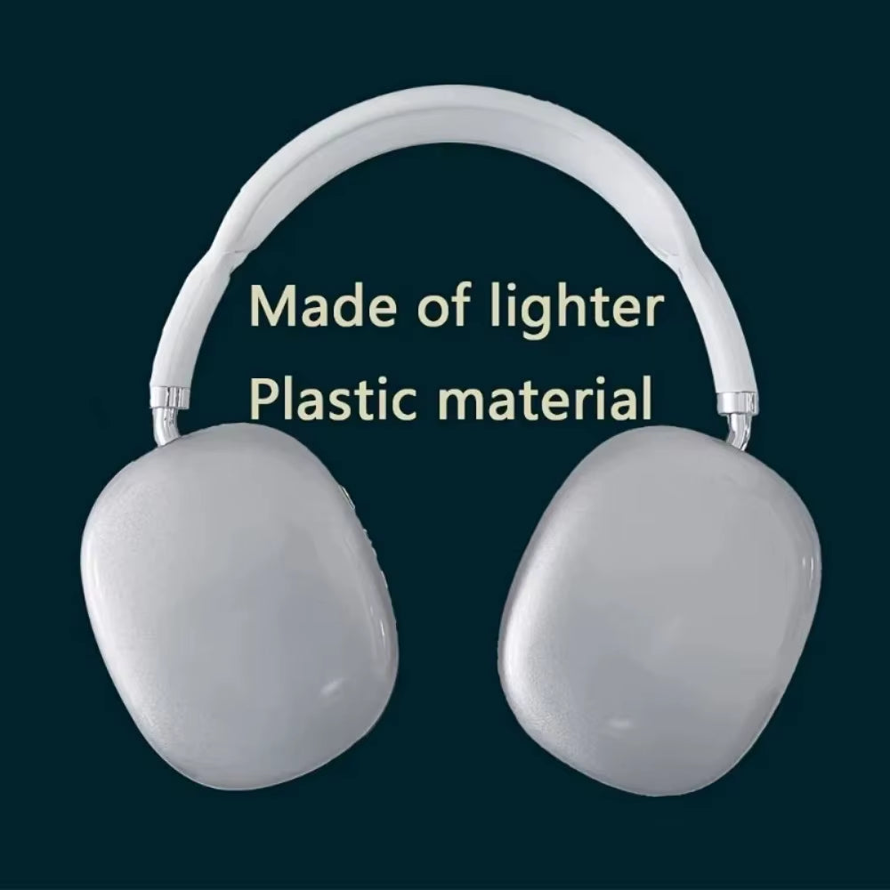 New P9 Wireless Bluetooth Headphones Noise Cancelling Mic Pods over Ear Sports Gaming Headset for Apple