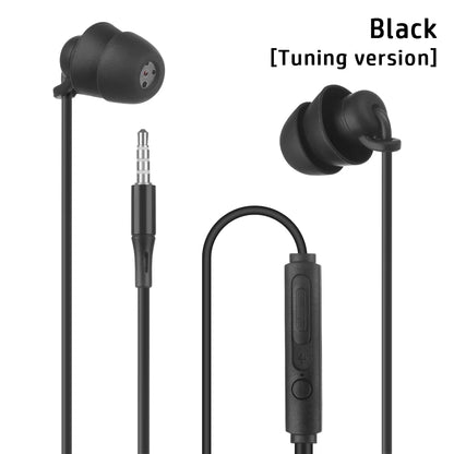 3.5Mm Wired In-Ear Headphones with Volume Control Sleeping Headphones Noise Canceling Headphones for Samsung Huawei and Xiaomi